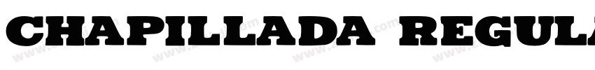 Chapillada Regular字体转换